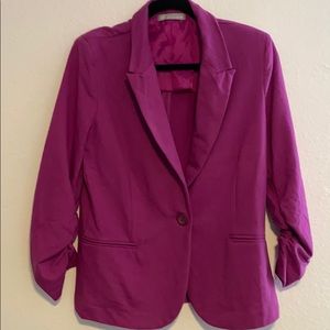 Olivia moon purple blazer large